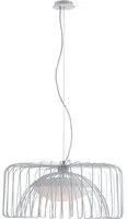 Lampadario a sospensione COUGAR in metallo bianco 24W 4000K (luce naturale)