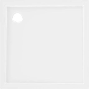 Mexen Flow piatto doccia quadrato slim 90 x 90 cm, bianco lucido - 46S109090