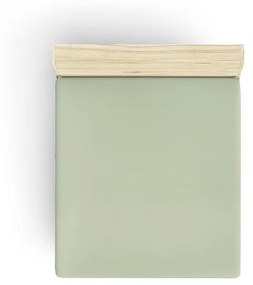 Lenzuolo verde in cotone elasticizzato 160x200 cm - Mijolnir