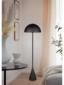 Lampada da terra nera (altezza 130 cm) Alfie - Trio