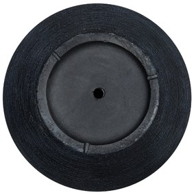 Vaso pietra nero 38 x 38 x 30 cm ZAKROS  Beliani