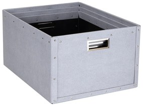 Set di 3 scatole di cartone grigio chiaro Ture - Bigso Box of Sweden
