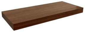 Mensola in legno esotico colore naturale 120 cm Optic - Household Pleasure