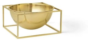 Kubus Ciotola Centerpiece Large Brass - Audo Copenhagen