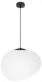 Lampadario a sospensione con filo STONES 1xE27/40W/230V diametro 30 cm
