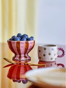 Ciotola per bambini rossa/rosa in ceramica ø 9 cm Nini – Bloomingville