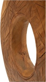 Statuetta in legno (altezza 38 cm) Dorat - Mauro Ferretti