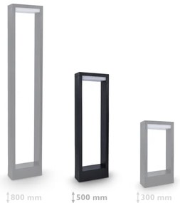 Solight WO807 - Lampada LED da esterno LED/7W/230V 3000/4000/6000K IP54 50 cm