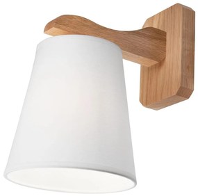 Applique ANDREA 1xE27/60W/230V quercia/bianco