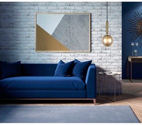 ITALUX PND-2324-1 BRO+AMB - Lampadario a sospensione con filo RAVENA 1xE27/5W/230V ottone