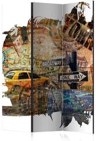 Paravento New York Collage [Room Dividers]