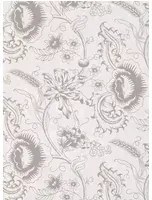 Little Greene Carta da parati Woodblock Mono - Dolphin