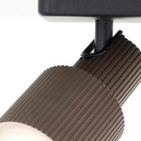 Brilliant - Faretto LED CADIZ 3xGU10/5W/230V bronzo