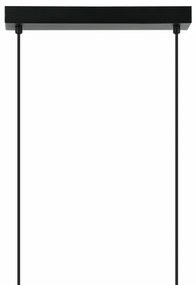 Lampadario a sospensione con cavo MADDIE 5xE14/5W/230V, nero