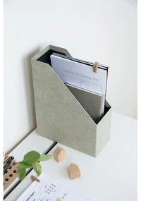 Organizzatore di documenti beige Estelle - Bigso Box of Sweden