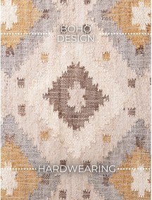 Passatoia color crema in iuta tessuta a mano 80x200 cm Roya Imani – Elle Decoration