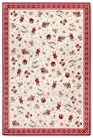 Tappeto rosso natalizio in cotone 160x230 cm Toy's Delight Red Christmas - Villeroy&amp;Boch