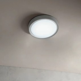 Lampada LED plafoniera da esterno Grigio D25 - AIDI 15W IP65