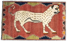 Gabbeh Tappeto persiano 120 x 200 Rosso (Iran) Annodato A Mano
