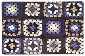 Tovaglietta 43,5x28,5 cm decoro crochet