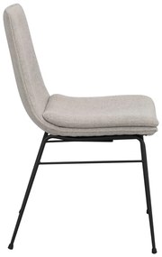 Sedie da pranzo beige in set di 2 Lowell - Rowico