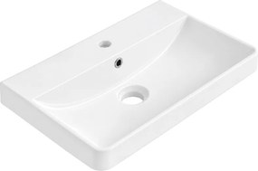 Mexen Dagna lavandino integrato nel piano 50 x 35 cm, bianco - 21995100