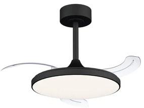 Ventilatore da soffitto SLIM nero MANTRA