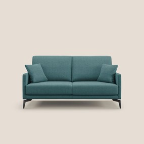 Saturno divano moderno in tessuto morbido impermeabile T03 azzurro 160 cm