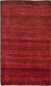 Loribaft Tappeto orientale 100x160 Rosso (Pakistan) Annodato A Mano