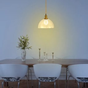 Lampadario a sospensione con filo 1xE27/60W/230V diametro 30 cm