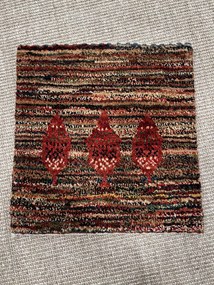 Gabbeh Tappeto persiano 40x40 (Iran) Annodato A Mano
