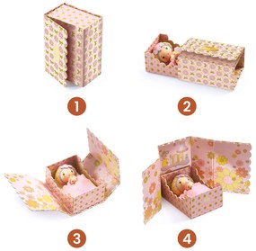 Tinyly - Rose & Fleur in scatola magnetica