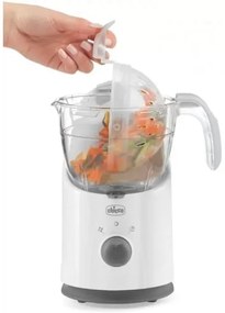 Chicco - Pentola a vapore e frullatore 4in1 EASY MEAL