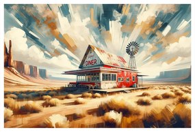 Quadro su tela – Diner solitario