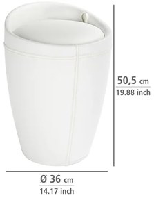 WENKO 21773100 - Sgabello CANDY 36x50,5 cm bianco/nero