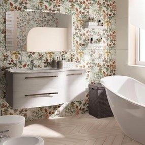 Piastrella da rivestimento interno 60 x 120 cm Sp. 7 mm rettificato Trend Berries Decoro in gres naturale smaltato satinato multicolore traffico medio (pei 2/5) 1.44 mq