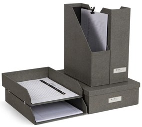 Organizzatori di documenti in cartone in set da 5 Holger - Bigso Box of Sweden