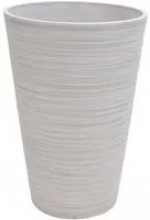 Vaso grande in Fibra sintetica cm 41x41x60 - KAM Colore: Bianco