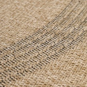 Tappeto rotondo per esterni nero e beige ø 160 cm Comilla - Ayyildiz Carpets