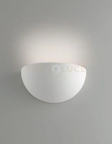 Applique a parete moritz bianca 1 luce attacco e27 25x12,5x12,5cm ...