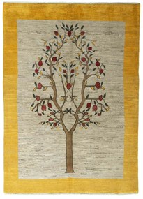 Gabbeh Tappeto 240x170 Beige (Iran) Annodato A Mano