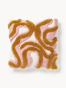 Copricuscino fatto a mano con design trapuntato Jiri