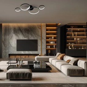 Plafoniera LED UNIVERSE LED/30W/230V nero