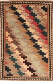 Gabbeh Tappeto 100 x 150 (Iran) Annodato A Mano