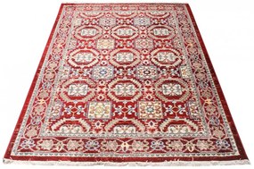 Tappeto orientale rosso in stile marocchino Šírka: 160 cm | Dĺžka: 225 cm