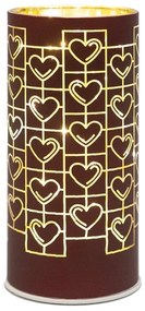 Decorazione leggera bordeaux ø 7 cm Frida - Sirius