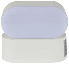 LED da esterno flessibile Applique LED/5W/230V 3000K IP65 bianco