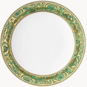 Piatto fondo in porcellana Medusa Garland