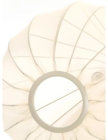 Lampadario beige con paralume in tessuto ø 50 cm Itela - Light &amp; Living