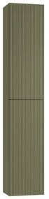 Colonna per mobile bagno Opera 2 ante P 27 x L 30 x H 160 cm laccato opaco verde salvia